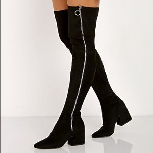 Dolce Vita Vix Zip Up Over The Knee Boots